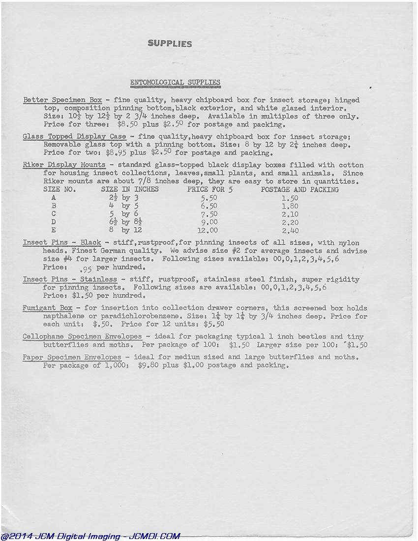Complete Scientific 1978 Catalog page scan